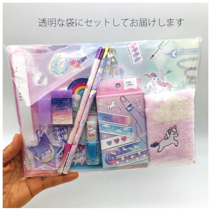楽天市場 文具セット 小学生 女の子 ユニコーン文具 雑貨セット 文房具 かわいい おしゃれ ユニコーン 雑貨 文房具セット 筆記具 鉛筆 キャップ 自由帳 ミニメモ 女子 子供 低学年 高学年 中学生 可愛い 贈り物 お誕生日 ギフト お返し 誕生日 プレゼント 子供会 発表会