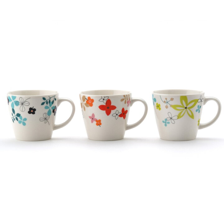 楽天市場】北欧スタイル マグカップ 3柄組 食器 マグカップ マグ  