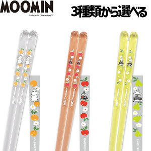 クリア箸 お箸 箸 はし カトラリー ムーミン MOOMIN キャラクター クリア 涼しげ 滑りにくい 食洗機対応 リトルミイスナフキン 23cm 日本製
