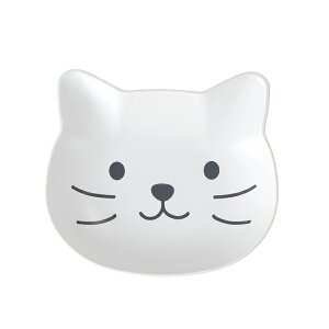 \半額クーポン配布中!対象商品は特設ページへ/ catte face 抗菌プレート プレート 小皿 取り皿 こども食器 子ども食器 子供食器 キッズ食器 猫食器 ねこ食器 猫グッズ かわいい 割れにくい