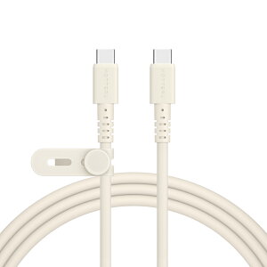 【27日14時まで特別価格】MOTTERU モッテル しなやかで絡まない 240W対応 USB-C to USB-C シリコンケーブル iPad MacBook ノートパソコン android iPhone Air 17 17Pro 16 15 シリーズ対応 急速充電 データ転送 1.0m