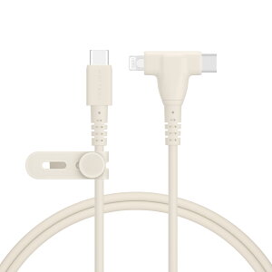 y914܂1000~|bLzMOTTERU(be) Ȃ₩ŗ܂Ȃ 2in1 VRP[u }[d f[^]Ή Apple MFiFؕi 蓮ؑ USB-C to Lightning & USB-C iPhone Air 17 17Pro 16 15 iPad 1m 2m J