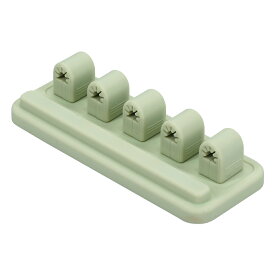 200円OFF！ MOTTERU (モッテル) sofumo マグネットケーブルクリップ ライトニングケーブル USBCケーブル 他対応 磁石 車内 デスク テーブル 両面シール 跡が残らない 全7色 (MOT-CBCLIP04) ネコポス