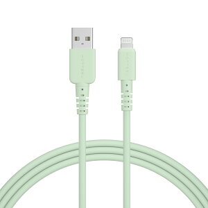 MOTTERU (be) iPhone[d Ȃ₩ŗ܂Ȃ VRP[u USB2.0 USB-A to Lightning [d Apple MFiFؕi P[uoh t iPhone/iPad/AirPods/AirPods Pro 2Nۏ 1m 2m (MOT-SCBALG) lR|X