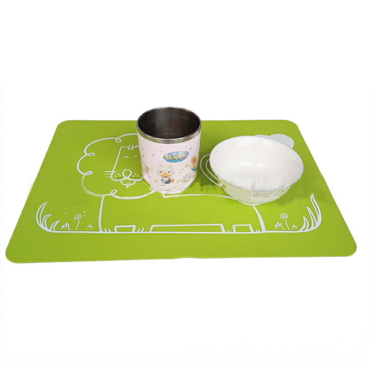 楽天市場 送料無料 ランチョンマット キッチン用品 食器マット 食事マット ライオン ロケット イラスト 配膳用品 キッチングッズ 小物 雑貨 Motto Motto