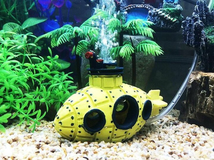 楽天市場 送料無料 水槽用アクセサリー オーナメント 潜水艦 せんすいかん 面白グッズ 水槽装飾 熱帯魚 観賞魚 金魚 アクアリウム アクアリウム用品 水槽用アクセ 水槽 オーナメント Motto Motto