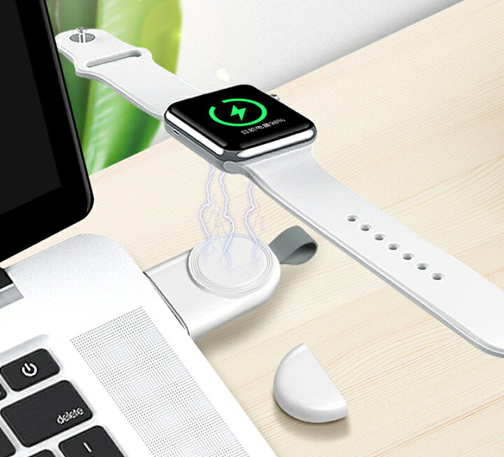 卓越 持ち運び 旅行 アップルウォッチ マグネット 小型 Watch Apple 充電器 ワイヤレス スマホ、タブレット充電器 卓越 持ち運び 旅行 アップルウォッチ マグネット 小型 Watch Apple 充電器 ワイヤレス スマホ、タブレット充電器