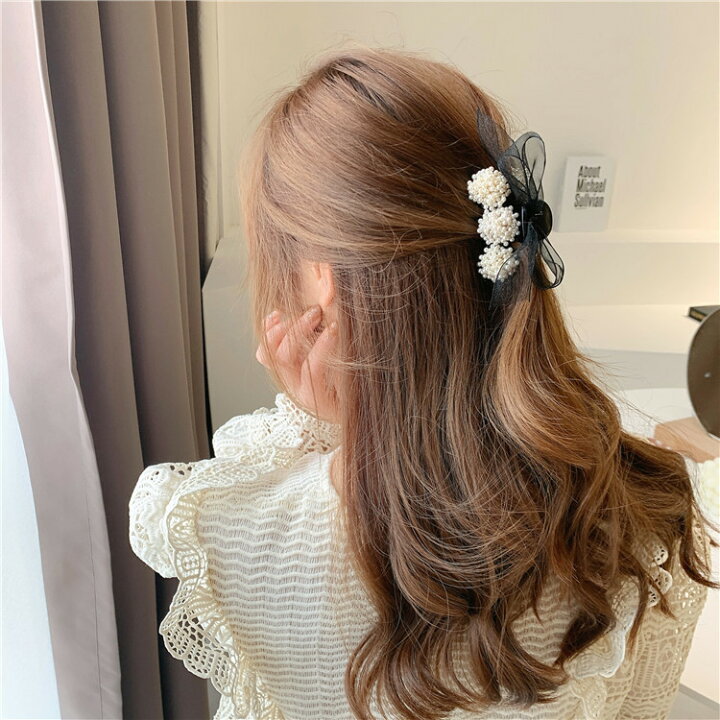楽天市場】送料無料 ヘアクリップ バンスクリップ 髪留め レディース 