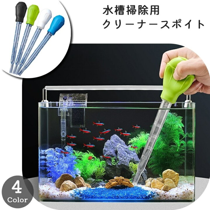 楽天市場】送料無料 クリーナースポイト 長さ29cm 水槽 ペット用品 