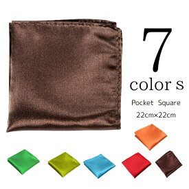 送料無料 ポケットチーフ ハンカチ メンズ 男性 紳士 スーツ シルク風 フォーマル パーティー 結婚式 お祝い 成人式 コスプレ 披露宴 ビジネス イベント ファッション小物 無地 シンプル 光沢