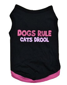 ペット用 洋服 タンクトップ プルオーバー ノースリーブ 英字 犬用 猫用 わんちゃん ねこちゃん DOG CAT ベスト 袖なし ドッグウエア ドッグウェア かっこいい クール かわいい 犬服 春夏秋 小型犬 中型犬 XS S M L 無地 シンプル バイカラー おしゃれ ピンク ブラック