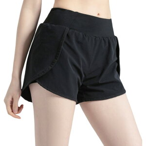 送料無料 スポーツウェア ショートパンツ スポーツパンツ 短パン ズボン ボトムス レディース 女性 婦人 チラ見え防止 ポケット 通気性 無地 単色 シンプル おしゃれ かわいい ランニング 大