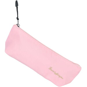 送料無料 ペンケース ペンポーチ 筆箱 文房具入れ 文具 マーカー入れ かわいい おしゃれ シンプル ステーショナリー ファスナー ロゴ 無地 鉛筆 シャーペン オフィス 学校 勉強 贈り物 プレ