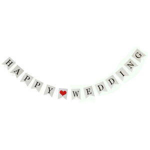 �������� �y�[�p�[�K�[�����h �E�F�f�C���O ������ �O�B�� �p�[�e�B�[ �f�R���[�V���� ���� �n�[�g happy wedding just married