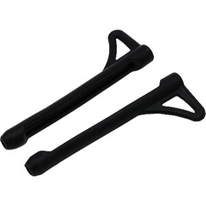 送料無料 メガネストッパー 2個セット 男女兼用 眼鏡小物 シリコン ズレ防止 滑り止め 固定 落下防止 簡単取り付け 無地 シンプル サングラス スポーツ 運動 ランニング 女性用 男性用 レデ