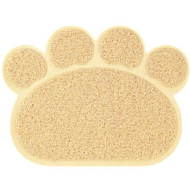 送料無料 砂取りマット トイレマット 肉球 足あと 猫砂キャッチャー 猫砂マット 猫グッズ 猫トイレ用品 ペットマット 飛び散り防止 散らかし防止 猫砂飛散防止 おしゃれ かわいい ねこ ネコ インテリア