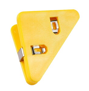 送料無料 コーナークリップ 同色5個セット 三角クリップ コーナーブックマーク メモクリップ 仮止めクリップ 紙挟み 袋留め カード立て 書類整理 文房具 単品 無地 クリア 多機能 カラバリ