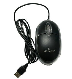 送料無料 マウス USB 有線 有線 PC周辺機器 光学式マウス ノートパソコン 小型 軽量 クリア テレワーク オフィス ゲーム ベーシック シンプル おしゃれ 定番 作業 無地 使いやすい 黒
