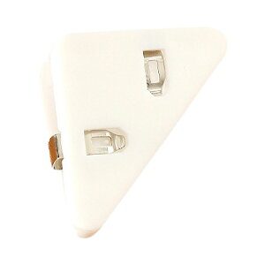 送料無料 コーナークリップ 三角クリップ 同色5個セット 文房具 コーナー保護 整理 カラバリ豊富 無地 単色