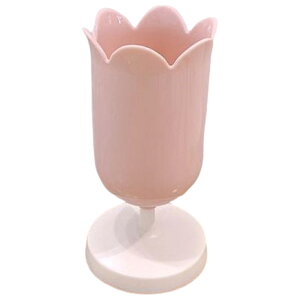 送料無料 ペン立て ペンスタンド チューリップ型 鉛筆立て 文房具入れ 机上収納 卓上収納 整理用品 メイクブラシスタンド 筆立て ブラシ立て スッキリ 可愛い 子供部屋 オフィス