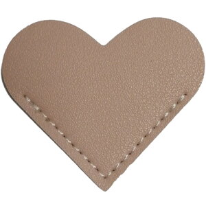 送料無料 ブックマーク 単品 栞 しおり ブックマーカー ハート レザー調 クリップ 本 挟む 見つけやすい かわいい おしゃれ 便利 カラバリ豊富 小説 雑誌 女性 女子 女の子 角 コーナー