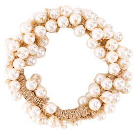 送料無料 ヘアゴム 髪ゴム レディース 女性用 ヘアアクセサリー パール調 フェイクパール 髪飾り 髪留め まとめ髪 ヘアアレンジ 可愛い おしゃれ 華やか 上品 フェミニン エレガント