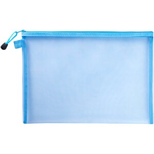 送料無料 ファイルケース クリアケース メッシュケース ペンケース 小物収納 事務用品 筆箱 文房具 書類 ノート A4 A5 A6 ファスナー ジッパー 薄型 マチなし 整理整頓 大容量