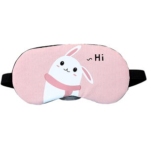 送料無料 アイマスク アイピロー 安眠グッズ レディース ゴムバンド ポケット付き ホット クール かわいい キュート クマ イヌ ウサギ パンダ アニマル 動物 旅行用品