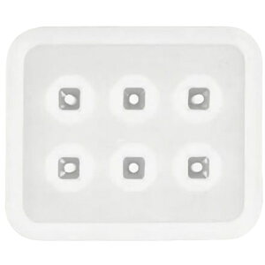 送料無料 シリコンモールド 抜き型 レジン型 アクセサリー ビーズ ペンダント ネックレス イヤリング ピアス ハンドメイド 手芸 手作り