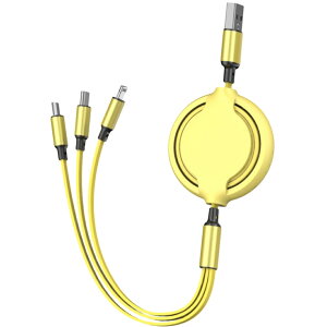 USBP[u 3in1 R[h[ [dP[u 120cm 3RlN^ X}z oC@ iPhonep Androidp Micro USB Type-C R[h ^ tbgP[u 3䓯[d ubN bh 