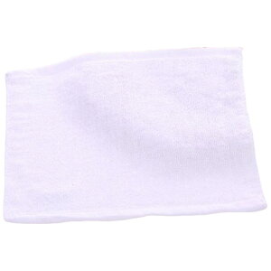 送料無料 ハンドタオル 25cm×25cm 5枚セット ミニタオル タオル ハンカチ 手拭き 竹繊維 シンプル 無地 幼稚園 保育園 エプロン 白 黄 ピンク