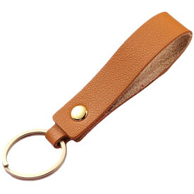 送料無料 キーリング キーホルダー 女性 男性 男女兼用 ユニセックス レディース メンズ PUレザー レザー調 合皮 鍵 リング シンプル 無地 かっこいい 可愛い お洒落 シンプル 便利 鍵 鞄 かばん お揃い