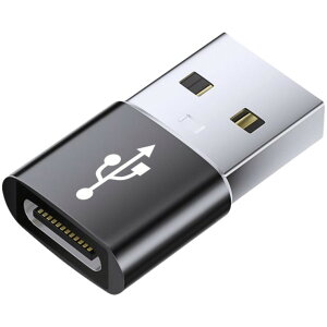 送料無料 変換アダプター USB3.0 2.0 USB-A オス to USB-C Type-C メス OTG 充電 高速データ転送 携帯