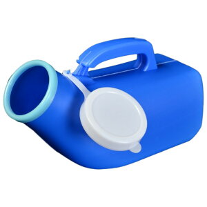 送料無料 集尿器 尿瓶 しびん 尿器 男性 女性 メンズ レディース 介護用品 ポータブルトイレ 携帯トイレ 緊急時 災害時 渋滞