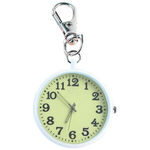 送料無料 懐中時計 キーホルダー ナースウォッチ ナース時計 学生 蓄光 ナース 夜光 ミニ コンパクト 小さい キッズ 子供 子ども ナスカン アナログ 吊り下げ かわいい おしゃれ レディース