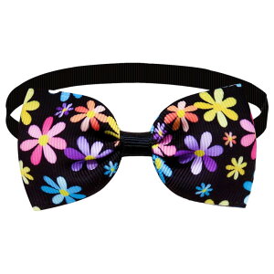 送料無料 ペット用チョーカー 蝶ネクタイ ボウタイ ネックレス ペットアクセサリー 首飾り 犬 猫 リボン チェック ハート 花 星 可愛い