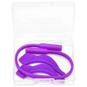 送料無料 眼鏡ストラップ メガネバンド 耳あて 子供用 シリコン ストッパー ずれ落ち防止 固定 紛失防止 スポーツ