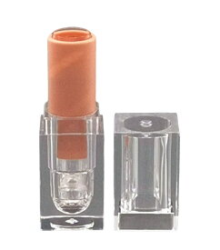 送料無料 口紅ケース 空ケース 容器 リップクリームチューブ サンプルチューブ ハンドメイド 手作り 化粧品容器 詰め替え用 ポータブル用 リップケース ルージュケース クリアカラー 透明 グロス 口紅 リップ ボトル シンプル 透明 橙