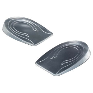 送料無料 ハーフインソール かかと用インソール シークレットインソール 中敷き メンズ レディース 男性用 女性用 衝撃吸収 負担軽減