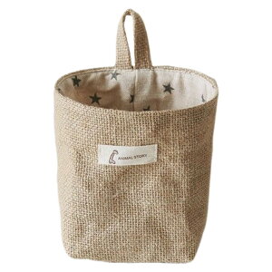 送料無料 ウォールポケット 小物入れ 壁掛け収納袋 吊り下げ収納バッグ 布製 大容量 折りたたみ 整理整頓 バスケット ケース かご 北欧風