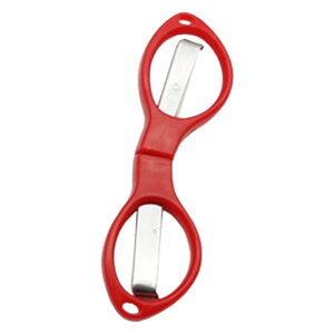 送料無料 釣りハサミ 糸切りはさみ 折りたたみ 釣り具 フィッシングツール アウトドア 小型 軽量 コンパクト 持ち運び 防災 裁縫 携帯 ポケットサイズ