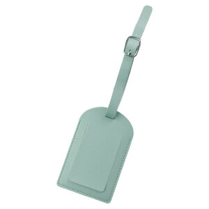 送料無料 ラゲッジタグ ネームタグ 単品 フラップ付 荷物タグ 名札 旅行用品 トラベルグッズ レザー調 目隠し付 ラゲージタグ 無地 シンプル