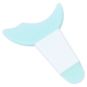 送料無料 マスカラガード 単品 1個 アイメイクアシスト ガイドアシスト スパチュラ ヘラ マスカラ まつ毛 アイシャドウ アイライン 涙袋 ガードツール メイク アイメイク 多機能 シールド カ