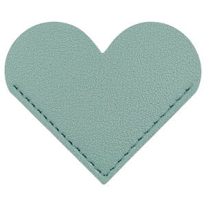 送料無料 ブックマーク 単品 1個 栞 しおり ブックマーカー クリップ 本 ブック ハート型 レザー調 PU 挟む 便利 目印 小説 漫画 コミック 辞書 可愛い キュート お洒落 シンプル