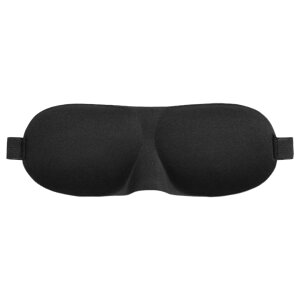 送料無料 アイマスク アイピロー 立体型 3D 旅行用 トラベル用品 男女兼用 遮光 睡眠 快眠 安眠グッズ 休憩 仮眠 調節可能 マジック テープ 飛行機 夜行バス リラックス シンプル 便利