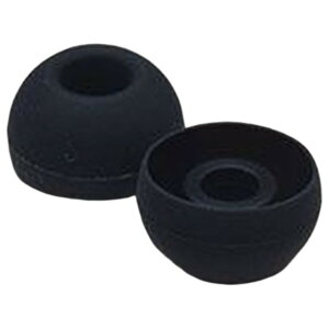 送料無料 イヤーピース イヤーチップ 5ペア 同色5組セット 両耳分 イヤホン カバー キャップ 交換用 内径4.5mm 外径14mm 12mm 10mm シンプル オーディオ イヤホンアクセサリー グレー ホワイト シ