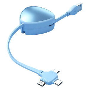 �������� �[�d�P�[�u�� 3in1 �R�[�h���[���� USB ������� iPhone android Type-C �X�}�z ���o�C�� iOS MicroUSB �A���h���C�h �����^�� �R���p�N�g ���� ���� �ő�6A ������� �X�^�C���b�V�� �O�p ���@�\