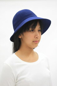 阿波しじら織 帽子 女性用 2柄 2サイズ しじら織 帽子 藍染 帽子 レディース 阿波藍染 チューリップハット 女性用 藍染 ハット レディース 帽子 綿 帽子 紫外線カット 帽子 伝統工芸品 おしゃれ お土産 国産 日本製 母の日
