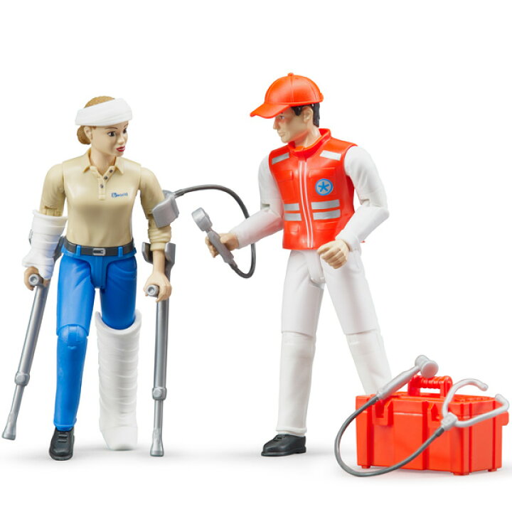 楽天市場 28日01 59迄 P5倍 ブルーダープロ フィギュア 関節が動く人形 救急セット 3歳から 店頭受取も可 吹田 モットズット