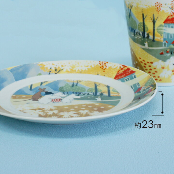 楽天市場】ムーミン プレート19.5cm ルオント ムーミンハウス【店頭 